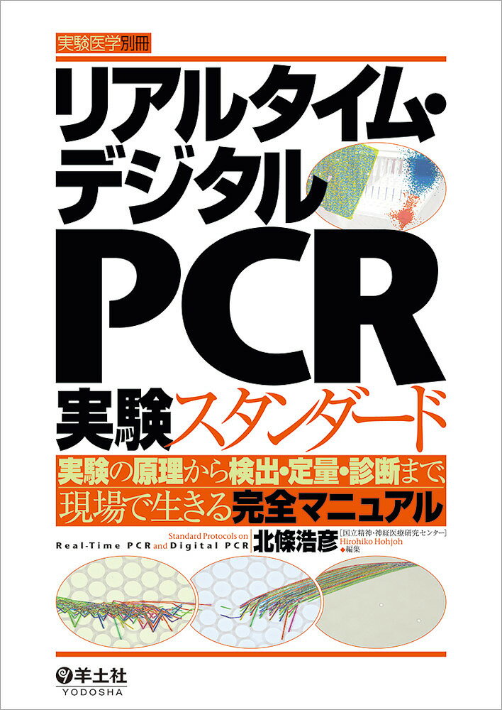 リアルタイム デジタルPCR実験スタンダード 実験の原理から検出 定量 診断まで 現場で生きる完全マニュアル／北條浩彦【1000円以上送料無料】