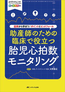 助産師のための臨床で役立つ胎児心拍数モニタリング 症例から学ぼう!ポイントとピットフォール オールカラー/大野泰正【1000円以上送料無料】