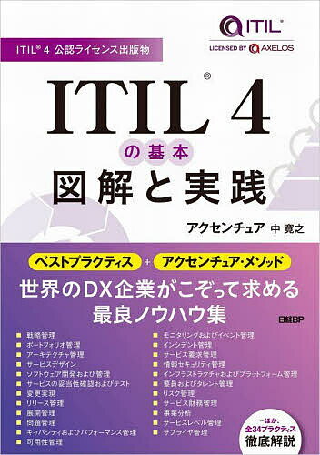ITIL4の基本図解と実践 ITIL4公認ライセンス出版物／中寛之【1000円以上送料無料】