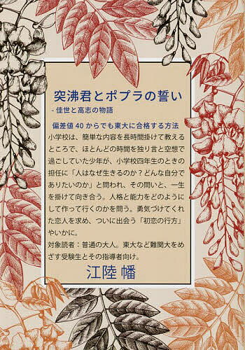 突沸君とポプラの誓い 佳世と高志の物語／江陸幡【1000円以上送料無料】