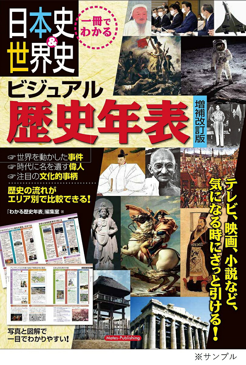 日本史&世界史ビジュアル歴史年表 一冊でわかる／「わかる歴史年表」編集室【1000円以上送料無料】 1