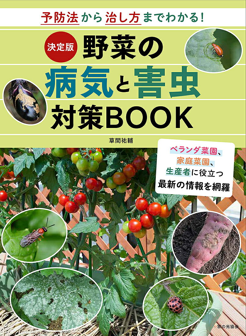 野菜の病気と害虫対策BOOK 決定版／草間祐輔【1000円以上送料無料】