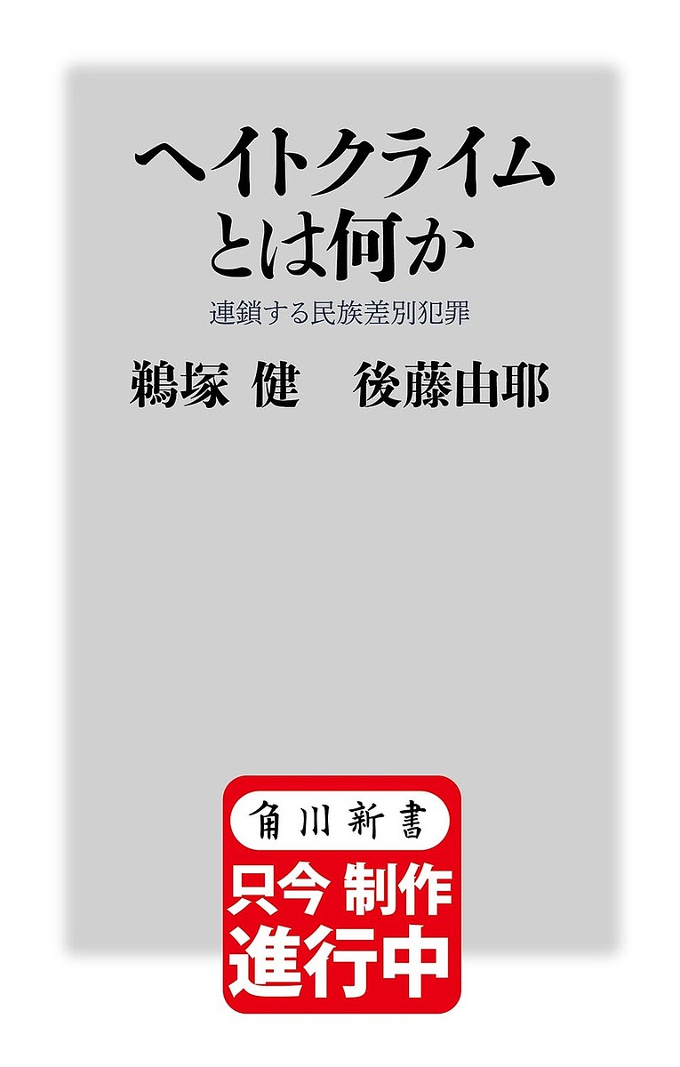 ヘイトクライムとは何か 連鎖する民族差別犯罪／鵜塚健／後藤由耶【1000円以上送料無料】