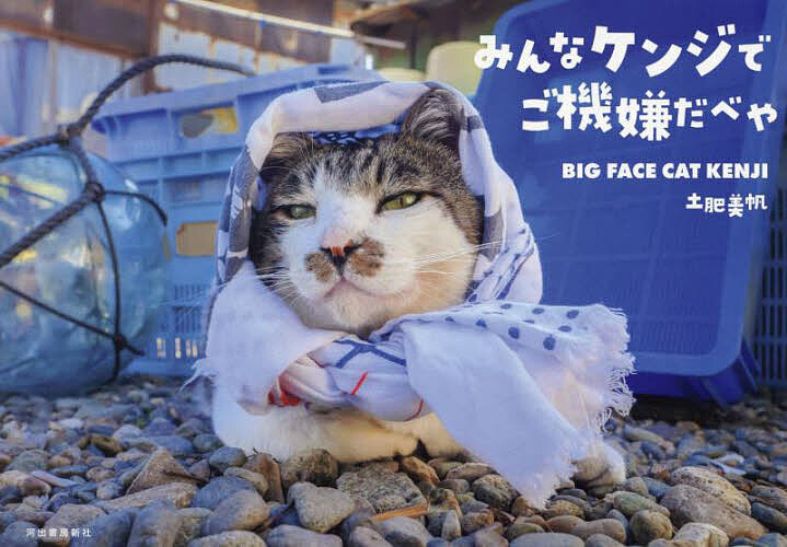 楽天bookfan 2号店 楽天市場店みんなケンジでご機嫌だべや BIG FACE CAT KENJI／土肥美帆【1000円以上送料無料】