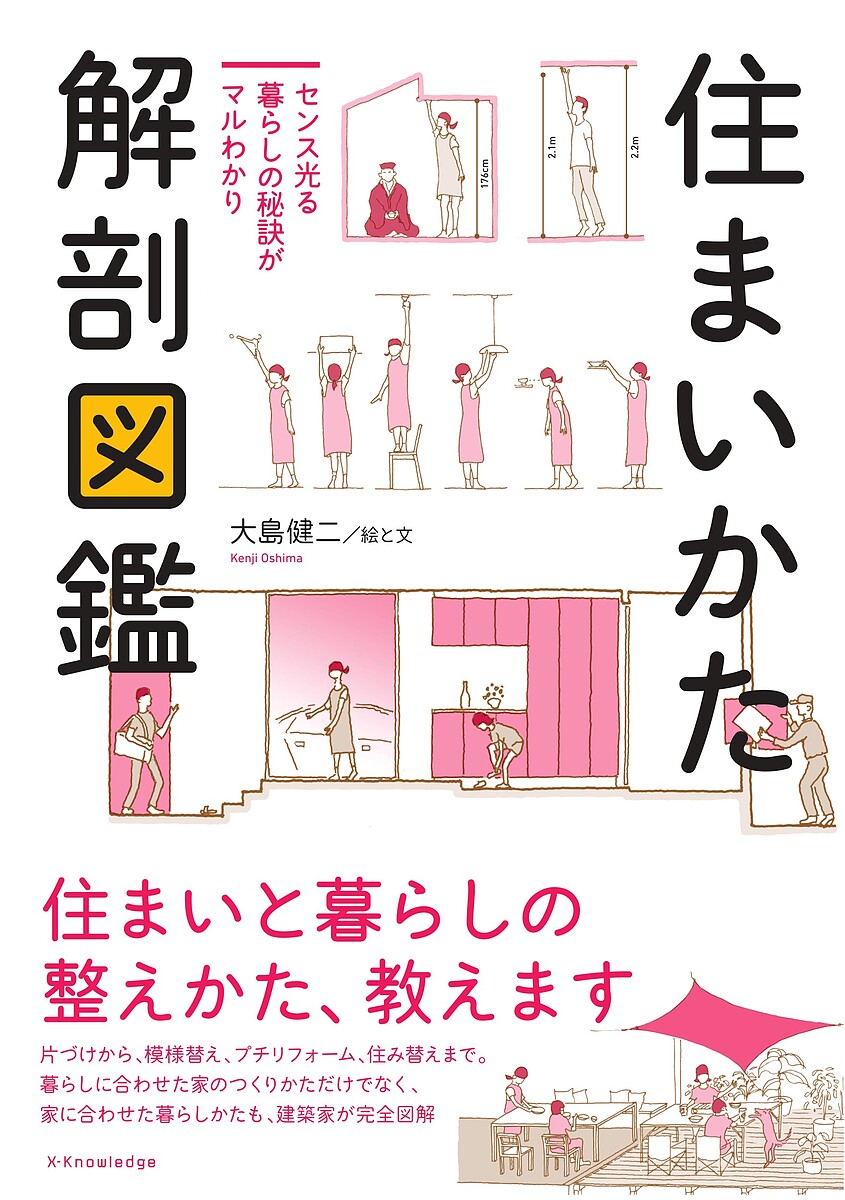 住まいかた解剖図鑑 センス光る暮らしの秘訣がマルわかり／大島健二【1000円以上送料無料】
