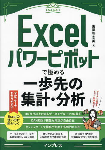 Excelパワーピボットで極める一歩先の集計・分析／古澤登志美【1000円以上送料無料】 1
