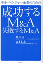 著者仙石実(著) 青木仁志(著)出版社アチーブメント発売日2023年11月ISBN9784866431482ページ数285Pキーワードちゆうしようべんちやーきぎようのためのせいこう チユウシヨウベンチヤーキギヨウノタメノセイコウ せんごく みのる あおき さと センゴク ミノル アオキ サト9784866431482内容紹介成功確率3割と言われるM&Aを成功に導くうえで必要な経営哲学からテクニックまでを1冊に凝縮！ 1000件以上のM&AやIPOを経験した会計士と7000名以上の経営者を指導してきた経営者教育のプロが、リアルな事例を挙げながら「成功するM&Aとは何か？」という問いを入り口に、M&Aはもちろん経営の本質に迫ります。巻末には、国が行うM&A支援体制がわかる特別懇談も収録。【経験豊富な会計士と経営者教育のプロによる2冊目の共著】スキルやのノウハウを学び実践するだけでは、M&Aの成功は望めません。本書では、「本来、M&Aとはどういうものなのか」という問いに向き合う「原因療法」的アプローチでM&Aについて考えていきます。「M&Aとは何か？」と問うことは、「経営とは何か？」と問うことです。本書を読みながら、改めてこの問に向き合ってみてください。そうすれば自ずと、成功するM&Aとは何かが見えてくるはずです。◎売り手も買い手も、成功のカギは経営者が10年後の未来を語れるか◎出口戦略を考えるうえで欠かせない、経営者のライフデザインとは◎買うべき会社かどうかは、社員教育への時間とお金の使い方で判断◎M&Aの価格はマジックのようなもの。適正価格の考え方とは※本データはこの商品が発売された時点の情報です。目次第1章 目的設定がM＆Aの成否を決める/第2章 理念（人軸）経営の大切さと実践/第3章 経営者個人が理念（人軸）経営の原点/第4章 M＆Aは経営戦略として目的も多様化している/第5章 シナジー効果を発揮するM＆Aの戦略とスキーム/第6章 これだけは知っておきたい経営者のためのM＆Aのフロー/第7章 M＆Aブレイク（失敗）の要因を知り成功へつなげる/M＆A特別懇談