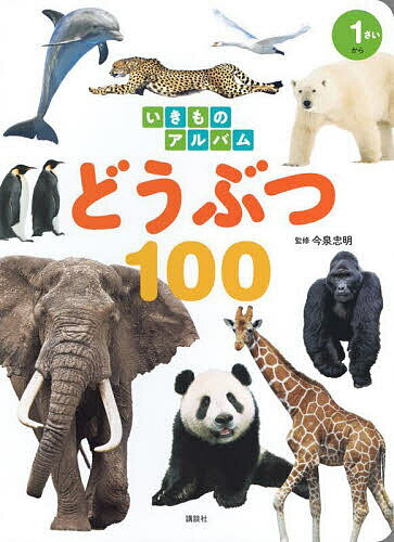 Picture-Book - 【送料無料】どうぶつ100／今泉忠明／子供／絵本