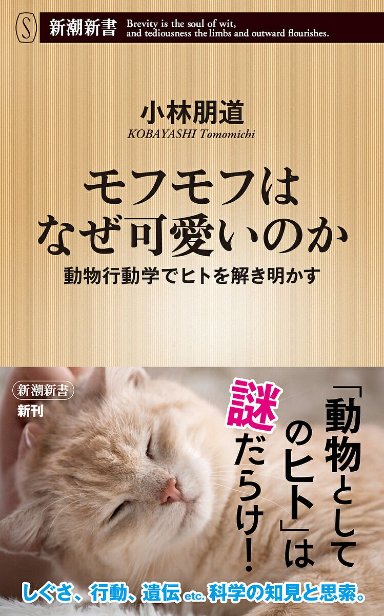 楽天bookfan 2号店 楽天市場店モフモフはなぜ可愛いのか 動物行動学でヒトを解き明かす／小林朋道【1000円以上送料無料】