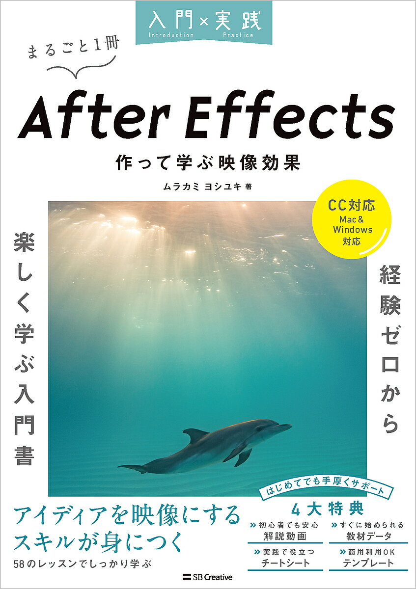 入門×実践After Effects作って学ぶ映像効果 まるごと1冊／ムラカミヨシユキ【1000円以上送料無料】