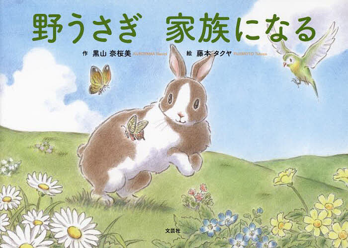 【送料無料】野うさぎ家族になる／黒山奈桜美／藤本タクヤ／子供／絵本