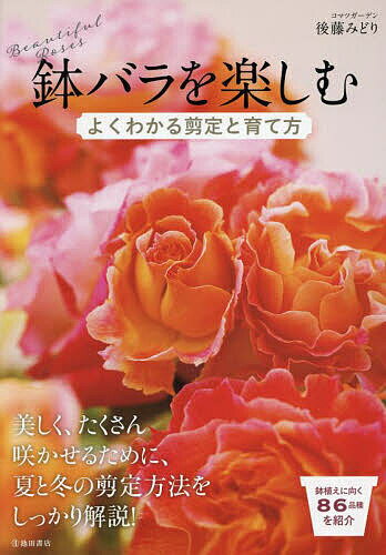 著者後藤みどり(著)出版社池田書店発売日2024年02月ISBN9784262136370ページ数175Pキーワードはちばらおたのしむよくわかるせんていと ハチバラオタノシムヨクワカルセンテイト ごとう みどり ゴトウ ミドリ9784262136370内容紹介鉢植えのバラを美しく、花の数もたくさん咲かせるためのお手入れ方法がよくわかる本！バラ専門の「コマツガーデン」代表、NHKの番組や講演会で活躍の後藤みどり先生が徹底解説します。バラは、季節ごとのお手入れ、特に剪定が重要な作業。そこで、本書では、花のタイプ別に夏と冬の剪定方法を詳しく解説しています。PART1では、バラの樹形、花の形、咲き方、苗の選び方、必要な道具についてなど、バラに関する基礎知識がわかります。PART2では、鉢バラに向く品種を特徴に分けて紹介。好みに合ったバラを見つけることができるでしょう。PART3では、年間スケジュールを紹介。月ごとに管理のしかた、お手入れのコツがわかります。PART4では、鉢の置き場所、水やり、肥料、暑さ・寒さ対策、植え替え、鉢増しなど、育て方の基本を解説しています。PART5では、夏剪定・冬剪定をバラのタイプ別に詳しく紹介。花を美しく咲かせるために役立ちます。PART6では、育てた花を暮らしに生かすアイデアを紹介。ブーケ、スワッグ、ローズウォーター、バスソルトのほか、お茶としても楽しめます。バラは「花の女王」とも言われ、育ててみたい花の代表格。鉢ならば、庭がなくてもベランダや玄関先などでも楽しむことができて、おすすめです。※本データはこの商品が発売された時点の情報です。目次1 鉢バラづくりの基本/2 鉢バラに向く品種/3 鉢バラづくり12か月/4 鉢バラの育て方/5 鉢バラの剪定/6 鉢バラの花で暮らしを彩る