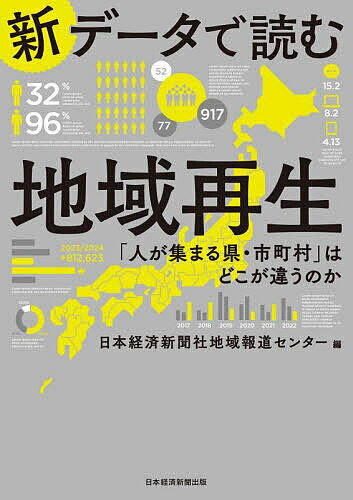 新データで読む地域再生 「人が集まる県・市町村」はどこが違うのか／日本経済新聞社地域報道センター【1000円以上送料無料】