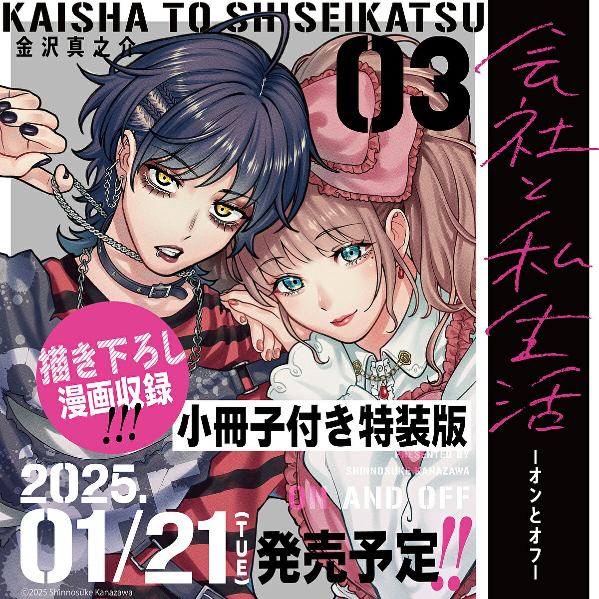 【送料無料】特装版 会社と私生活—オンとオフ— 3