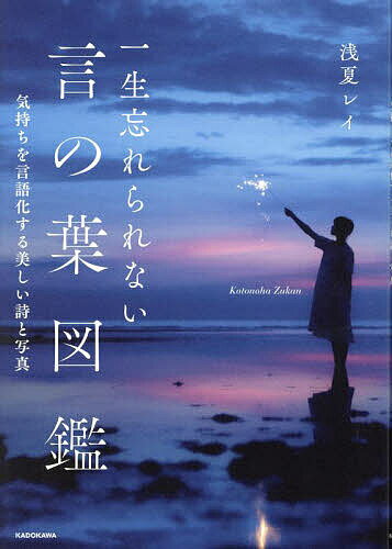 一生忘れられない言の葉図鑑 気持ちを言語化する美しい詩と写真／浅夏レイ【1000円以上送料無料】