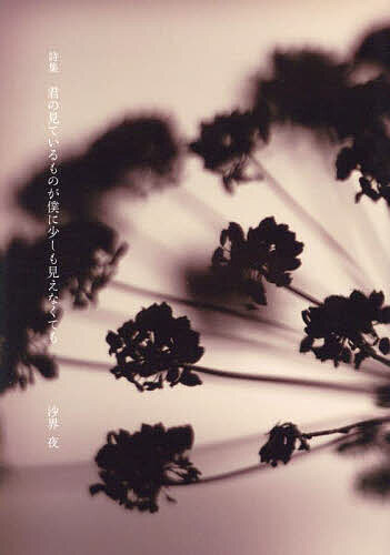 【送料無料】君の見ているものが僕に少しも見えなくても 詩集／沙界夜