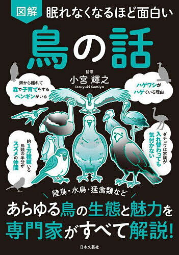 図解眠れなくなるほど面白い鳥の話/小宮輝之【1000円以上送料無料】