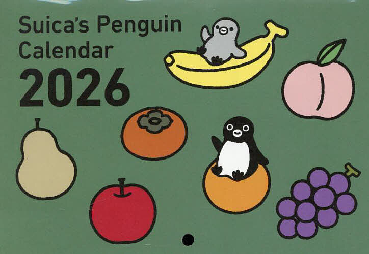【送料無料】’26Suicaのペンギン壁かけカレンダのサムネイル
