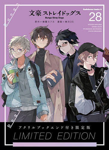 【送料無料】〔予約〕文豪ストレイドッグス 28 限定版