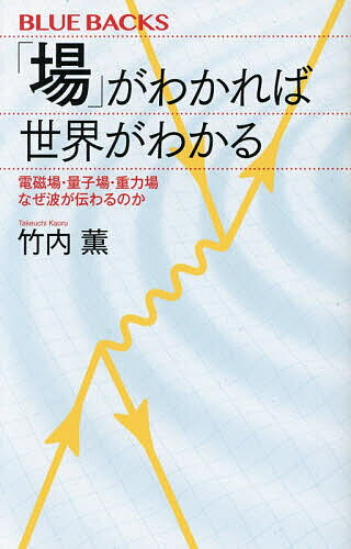 【送料無料】〔予約〕「場」がわかれば世界がわかる 電磁場・量子場・重力場なぜ波が伝わるのか／竹内薫