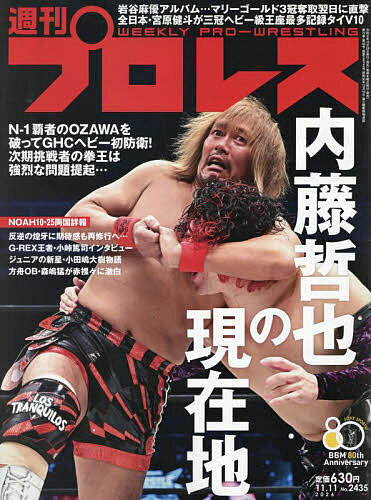 【送料無料】週刊プロレス 2026年11月11日号【雑誌】
