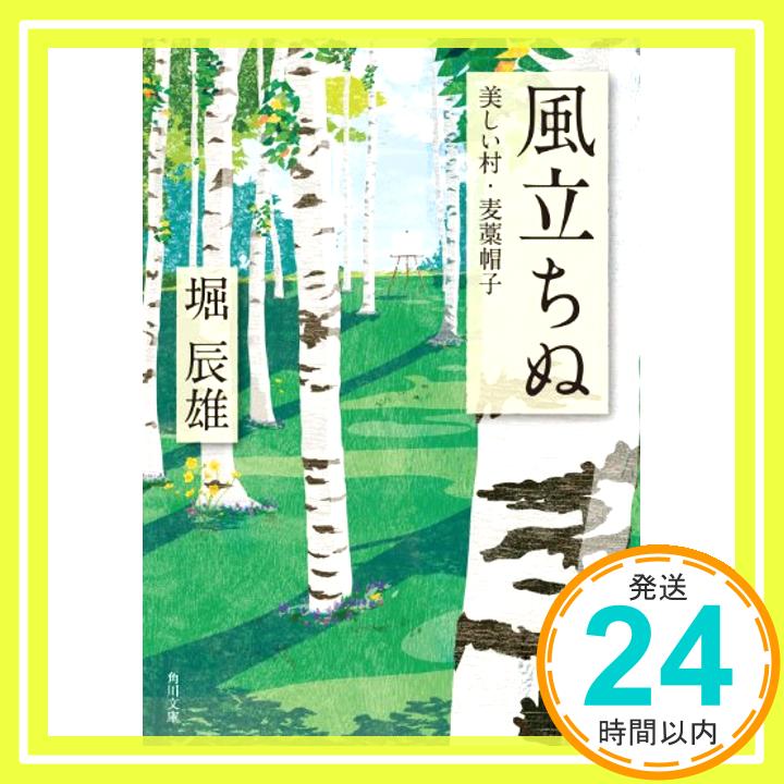 【中古】風立ちぬ 美しい村 (角川文庫) 文庫 辰雄, 堀「1000円ポッキリ」「送料無料」「買い回り」