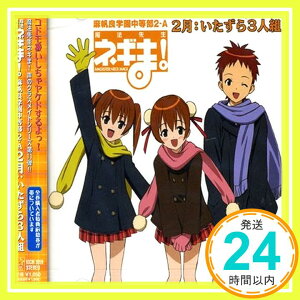 【中古】魔法先生ネギま! 麻帆良学園中等部2-A 「2月：いたずら3人組」 コドモ扱いしちゃヤケドするよっ! [CD] いたずら3人組(春日美空/鳴滝風香/鳴滝史伽)、 うらん、 堀隆、 beatica、 板東愛、 こやまき