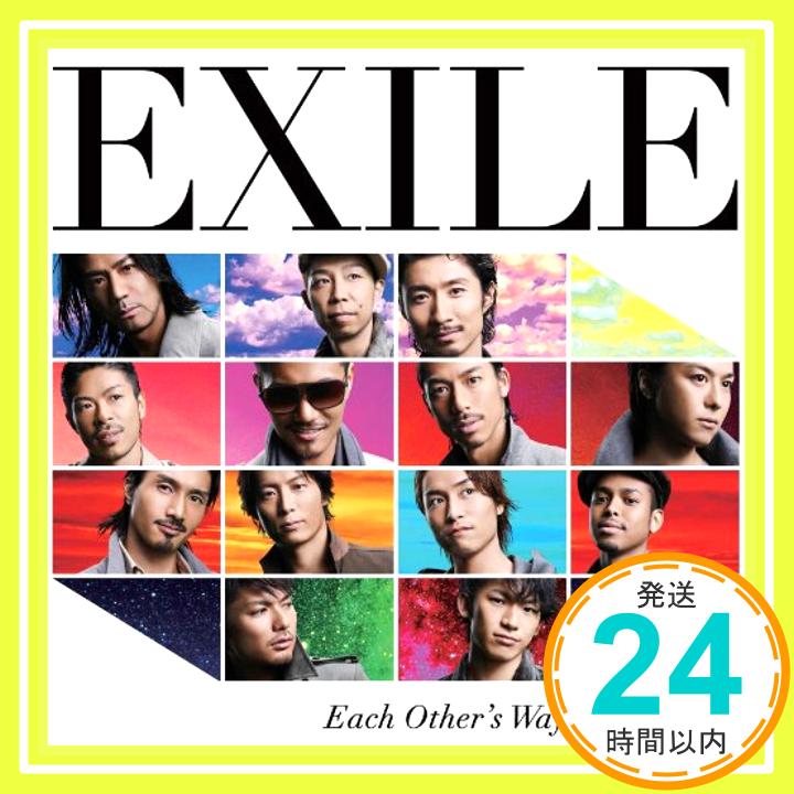 【中古】Each Other's Way〜旅の途中〜(DVD付) [CD] EXILE「1000円ポッキリ」「送料無料」「買い回り」