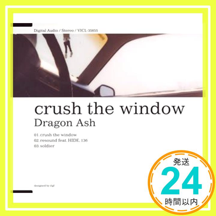 【中古】crush the window CD Dragon Ash HIDE 136「1000円ポッキリ」「送料無料」「買い回り」