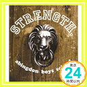 【中古】STRENGTH. [CD] abingdon boys school「1000円ポッキリ」「送料無料」「買い回り」