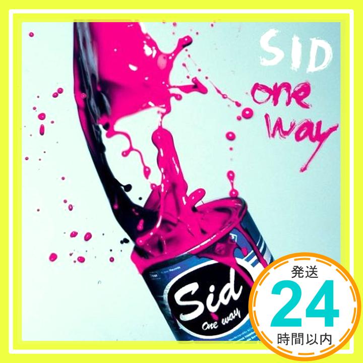 【中古】one way(初回生産限定盤A)(DVD付) [CD] シド「1000円ポッキリ」「送料無料」「買い回り」