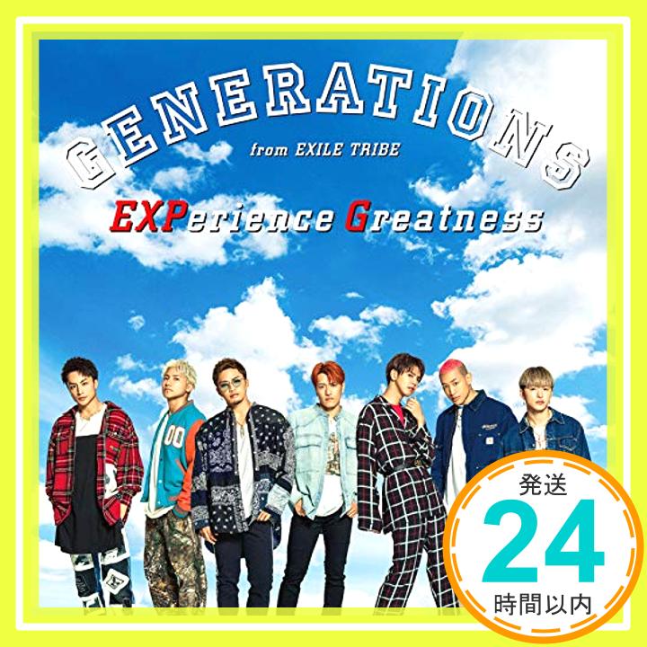 【中古】EXPerience Greatness (CD) CD GENERATIONS from EXILE TRIBE「1000円ポッキリ」「送料無料」「買い回り」