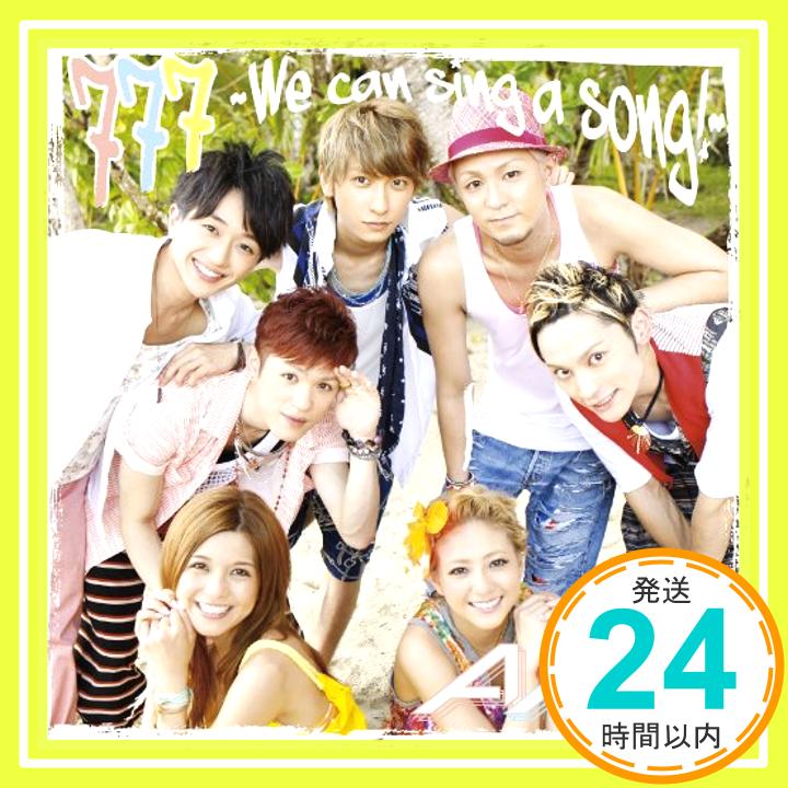 【中古】777~We can sing a song ~ (初回生産限定盤) CD AAA「1000円ポッキリ」「送料無料」「買い回り」