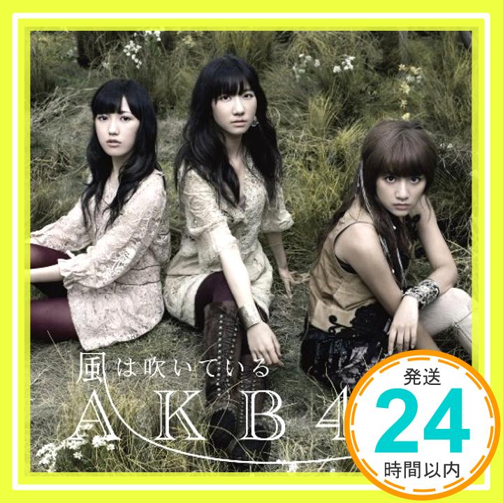 【中古】【多売特典生写真無し】風は吹いている (Type-B)(数量限定生産盤) [CD] AKB48「1000円ポッキリ」「送料無料」「買い回り」