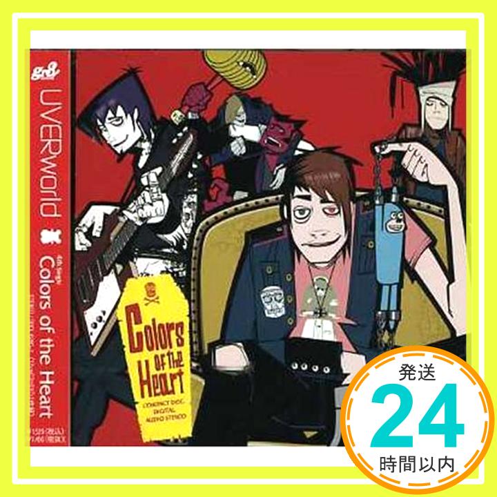 【中古】Colors of the Heart(初回生産限定盤)(DVD付) [CD] UVERworld、 TAKUYA∞、 Alice ice; Satoru Hiraide「1000円ポッキリ」「送料無料」「買い回り」