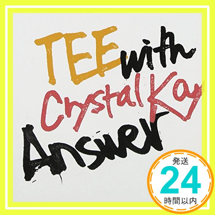 【中古】Answer(with Crystal Kay) [CD] TEE「1000円ポッキリ」「送料無料」「買い回り」