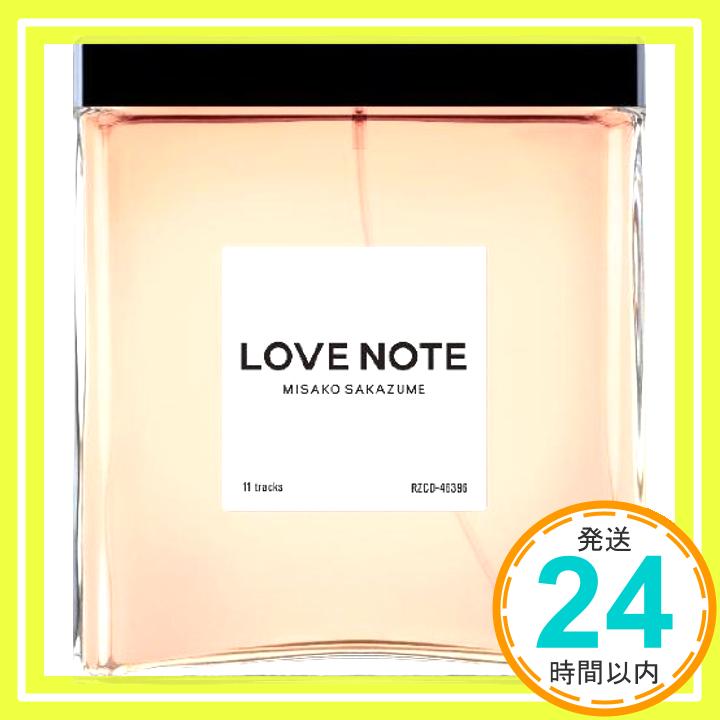 【中古】love note [CD] 坂詰美紗子「1000円ポッキリ」「送料無料」「買い回り」