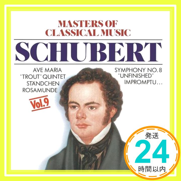 【中古】Masters of Classical Music 9: Schube