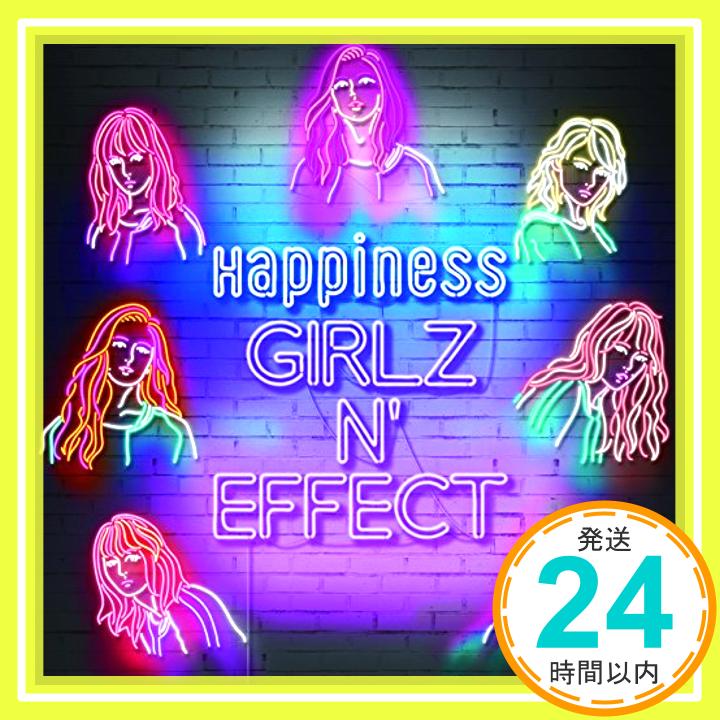 【中古】GIRLZ N' EFFECT(DVD付)(スマプラ対応) [CD] Happiness「1000円ポッキリ」「送料無料」「買い回り」