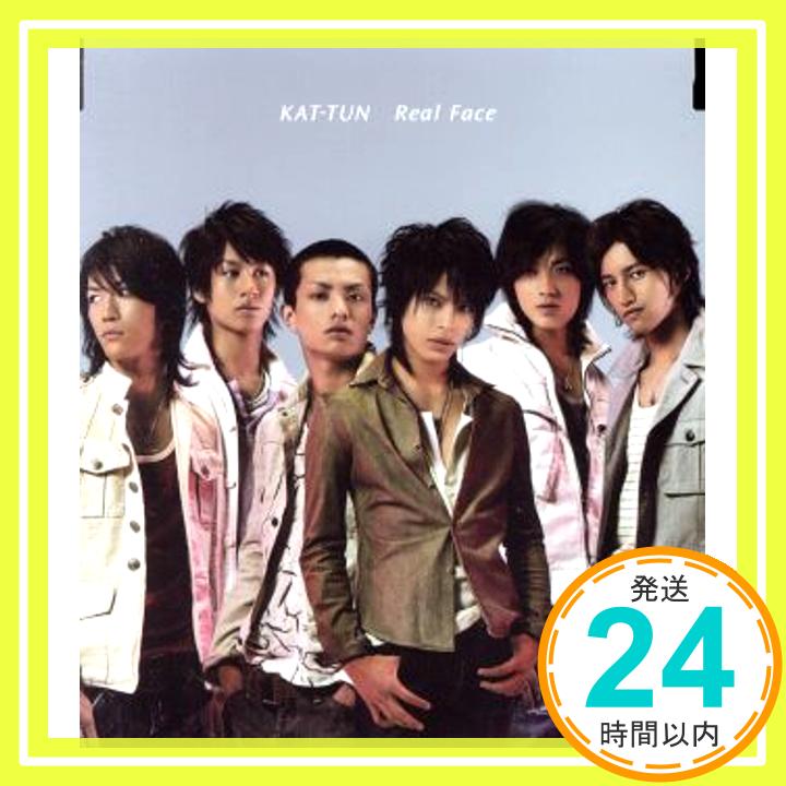 【中古】Real Face (初回限定盤 4580117620569) CD KAT-TUN スガシカオ 久保田洋司 CHOKKAKU 長岡成貢「1000円ポッキリ」「送料無料」「買い回り」