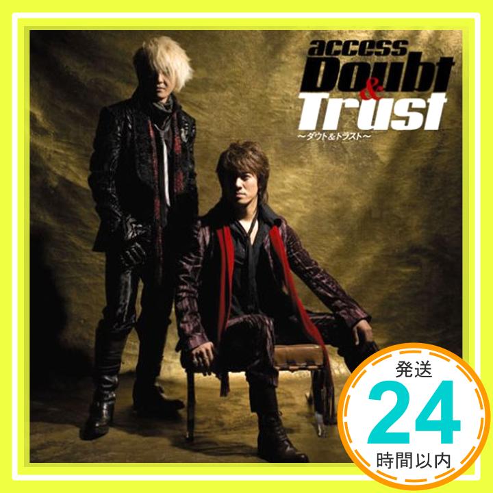 【中古】Doubt&Trust~ダウト&トラスト~ [CD] access、 井上秋緒、 貴水博之; 浅倉大介「1000円ポッキリ」「送料無料」「買い回り」