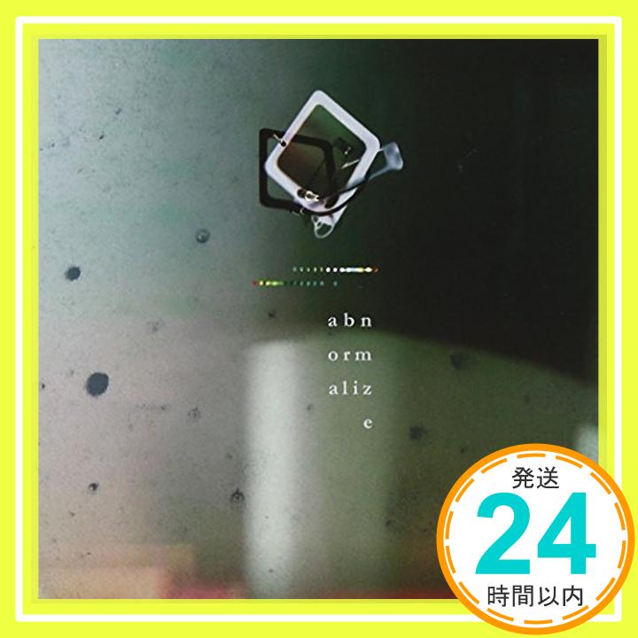 【中古】abnormalize [CD] 凛として時雨「1000円ポッキリ」「送料無料」「買い回り」
