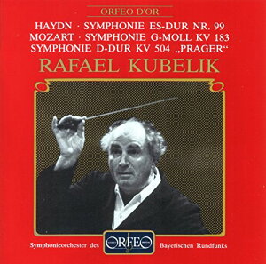 【中古】ハイドン:交響曲第99番変ホ長調 他 (Haydn: Symphonie Es-Dur Nr. 99 / Mozart: Symphonie G-Molly KV 183) [CD] HAYDN & MOZART「1