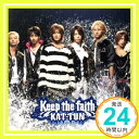 【中古】Keep the faith(初回限定盤)(DVD付) CD KAT-TUN Kyousuke Himuro SPIN JOKER Yoshinao Mikami ha-j「1000円ポッキリ」「送料無