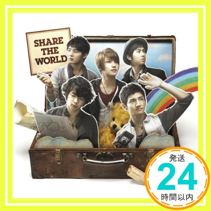 【中古】Share The World / ウィーアー!(DVD付)(ジャケットA) [CD] 東方神起「1000円ポッキリ」「送料無料」「買い回り」