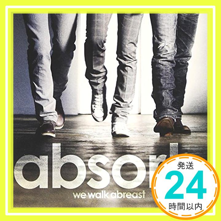 【中古】we walk abreast [CD] absorb「1000円ポッキリ」「送料無料」「買い回り」