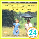 【中古】Carrington: Original Motion Picture Soundtrack [CD] Michael Nyman「1000円ポッキリ」「送料無料」「買い回り」