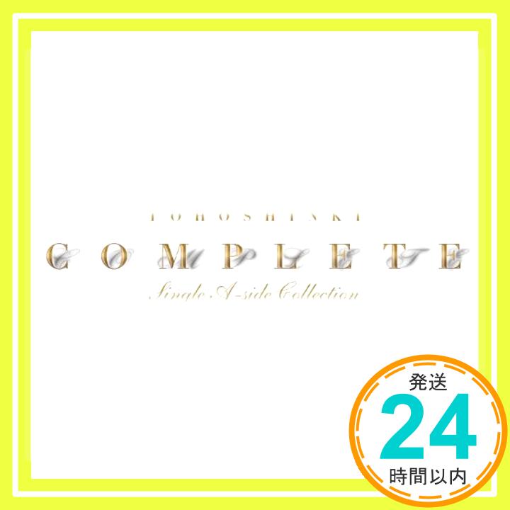 【中古】TOHOSHINKI COMPLETE SINGLE A-SIDE COLLECTION [CD] 東方神起「1000円ポッキリ」「送料無料」「買い回り」