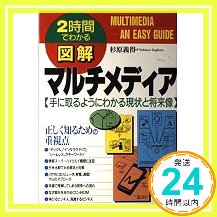 2時間でわかる図解マルチメディア—手に取るようにわかる現状と将来像 杉原 義得「1000円ポッキリ」「送料無料」「買い回り」