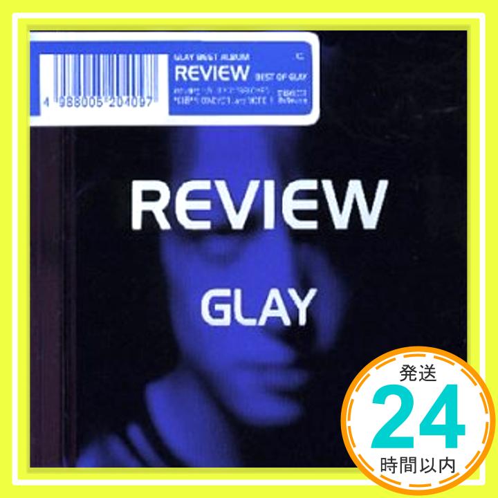 【中古】REVIEW BEST OF GLAY CD GLAY TAKURO 佐久間正英「1000円ポッキリ」「送料無料」「買い回り」